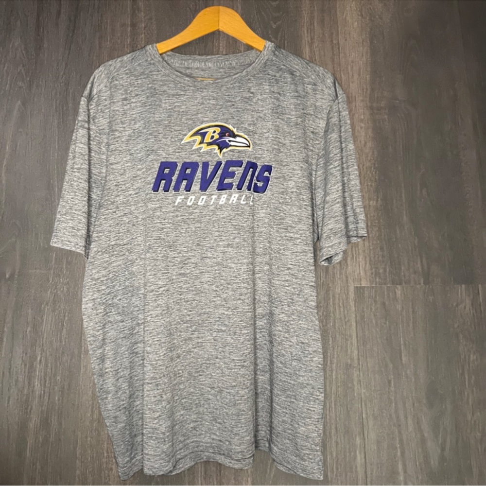 Baltimore Ravens NFL Team Apparel Dri-Fit Performance T-Shirt‎ Size XL